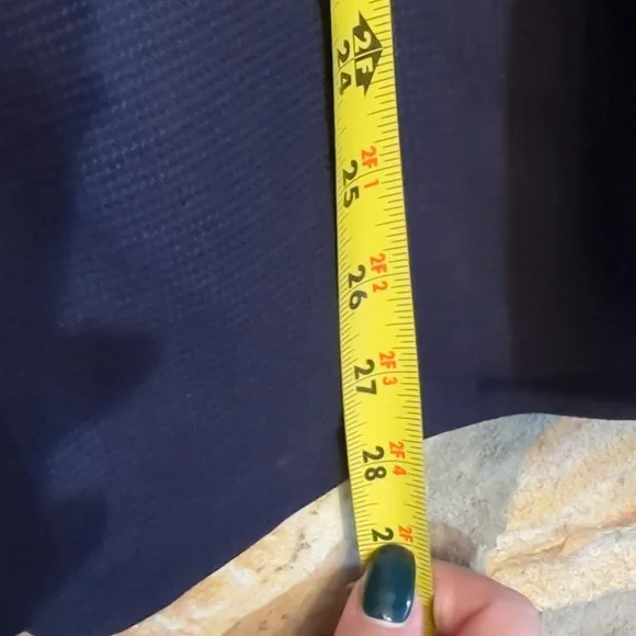 Boss Virgin Stretch Wool Navy Women's Blazer - Picture 8 of 13